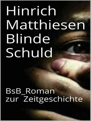 cover image of Blinde Schuld